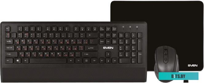 Клавиатура + мышь с ковриком SVEN KB-C3800W