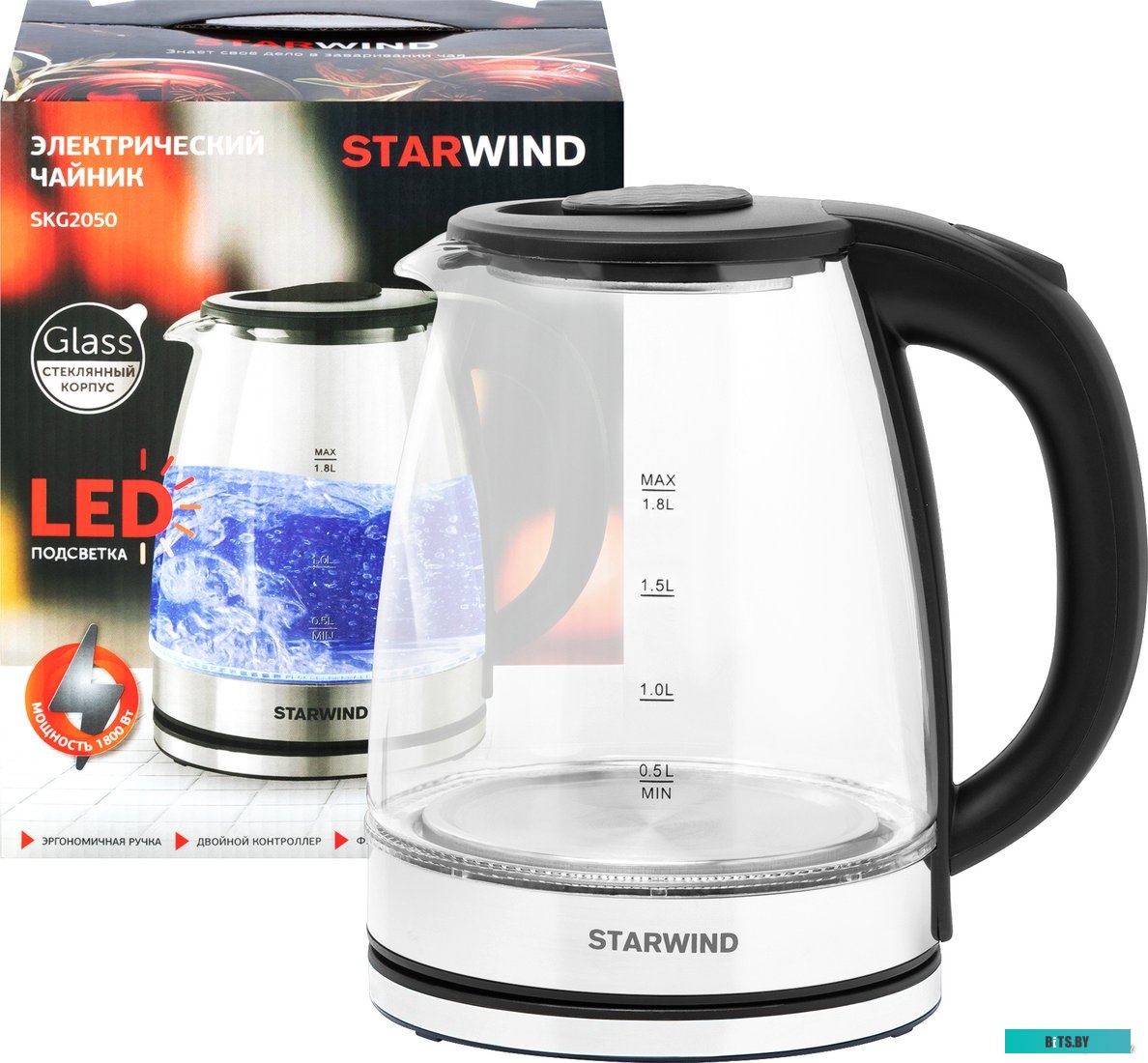 Электрический чайник StarWind SKG2050