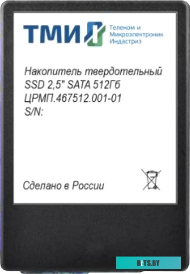 SSD ТМИ ЦРМП.467512.001 256GB.