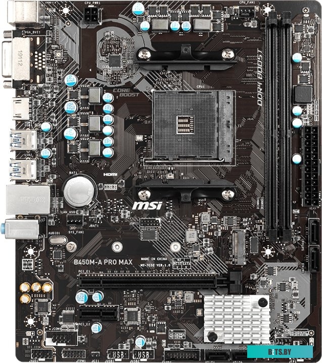 Материнская плата MSI B450M-A Pro Max