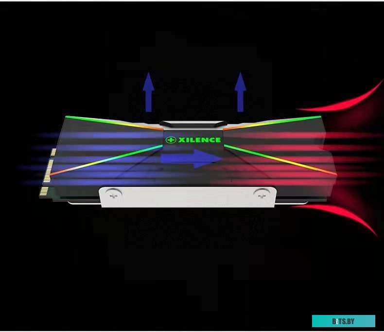 Радиатор для SSD Xilence XC401 M2SSD.B.ARGB