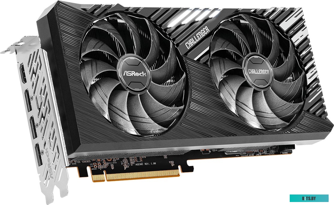 Видеокарта ASRock Radeon RX 7700 XT Challenger RX7700XT CL 12GO