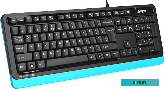 Клавиатура A4Tech Fstyler FKS10 (черный/синий)