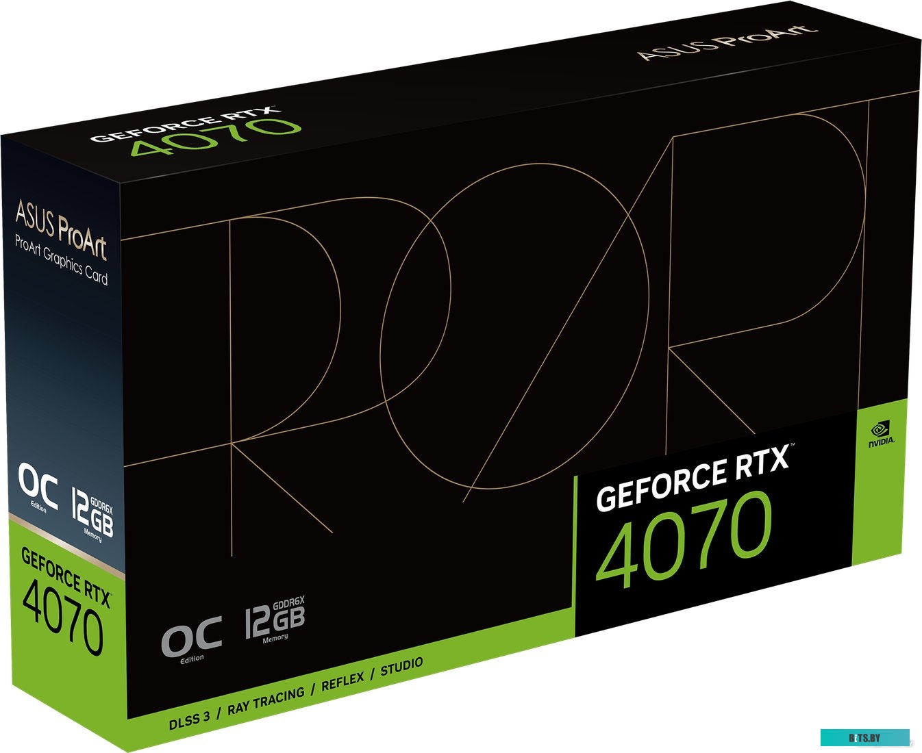 Видеокарта ASUS ProArt GeForce RTX 4070 OC Edition PROART-RTX4070-O12G