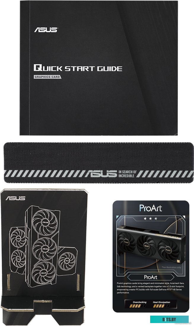 Видеокарта ASUS ProArt GeForce RTX 4070 OC Edition PROART-RTX4070-O12G