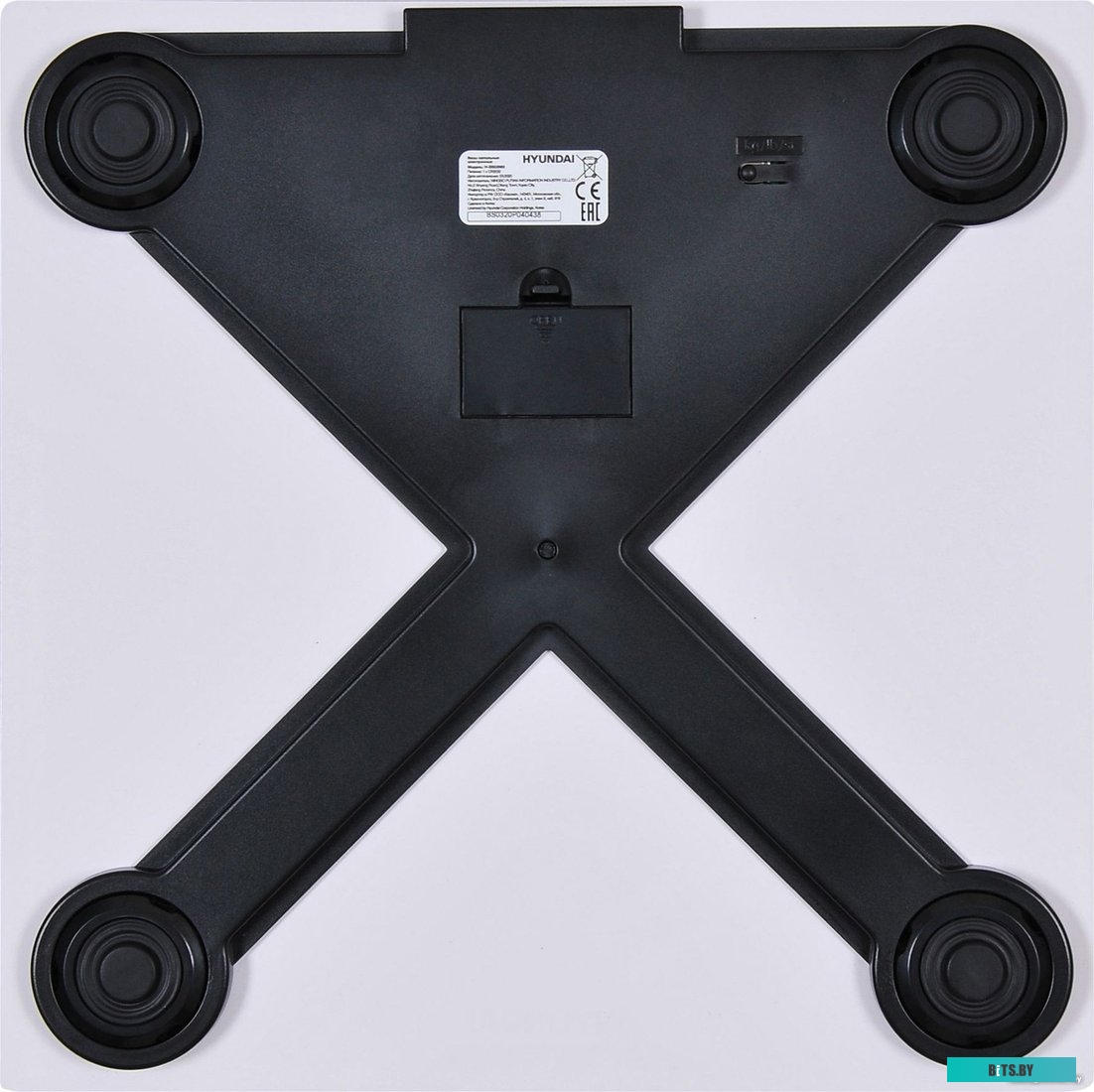 H-BS03563 Весы напольные электронные Hyundai H-BS03563 макс.180кг белый