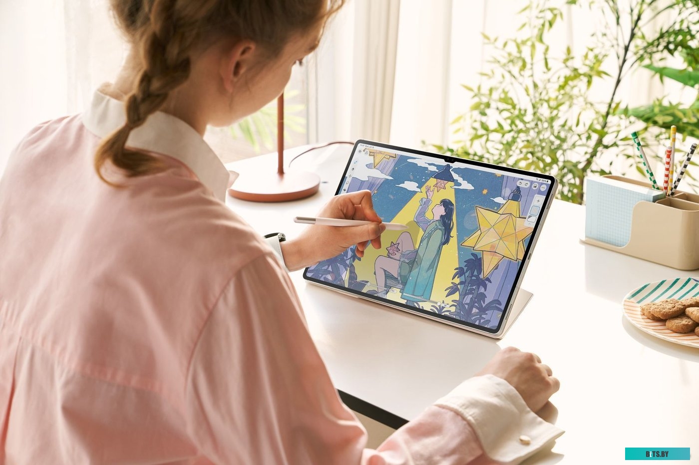 Samsung Galaxy Tab S9 Ultra Wi-Fi SM-X910 12GB/512GB (кремовый)
