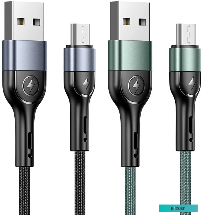 Кабель Usams U55 MicroUSB US-SJ450 (черный) <SJ450USB01>