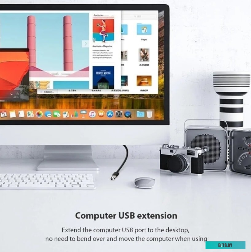 Удлинитель Telecom USB Type-A TUS708-1m (1 м, черный)