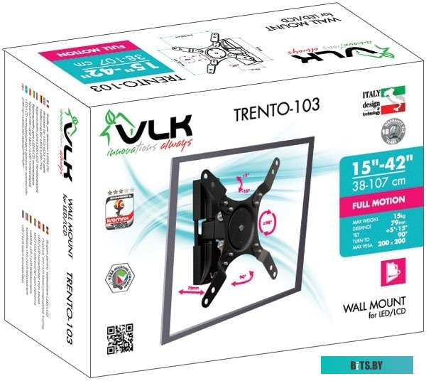 VLK TRENTO-103 (черный)