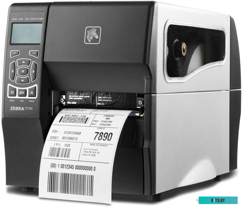 Принтер термотрансферный Zebra ZT230 (ZT23043-T0E200FZ) 300dpi, Ethernet, RS232, USB ZT23043-T0E200FZ