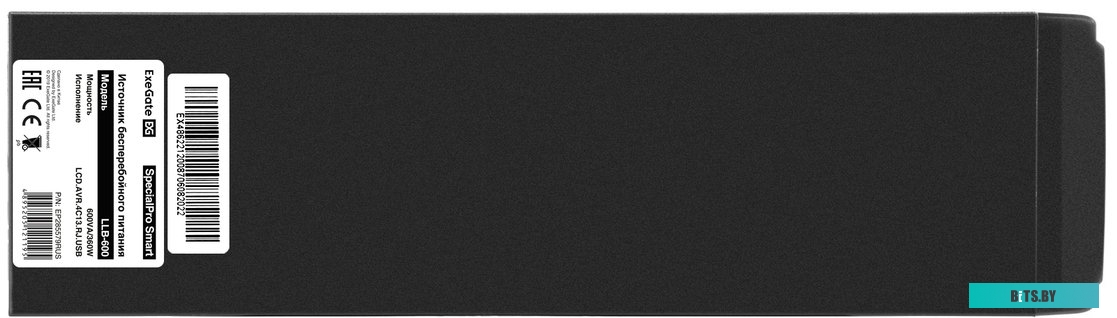 Источник бесперебойного питания (ИБП) ExeGate SpecialPro Smart LLB-600.LCD.AVR.C13.RJ.USB <EP285579RUS>