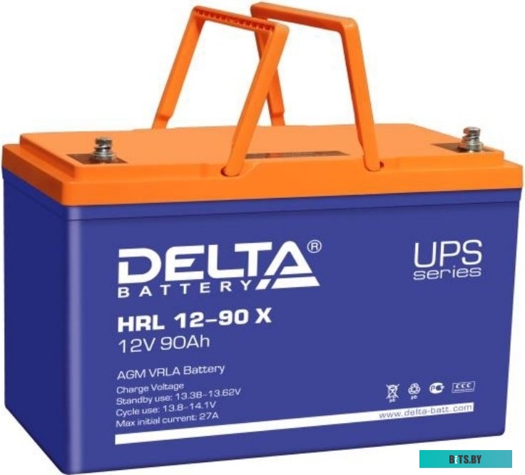 Аккумуляторная батарея Delta HRL 12-90 X 12В/90Ач