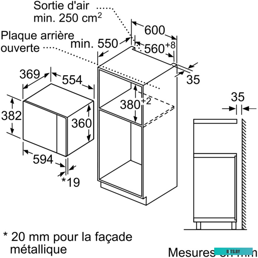 Микроволновая печь Bosch BFL554MW0