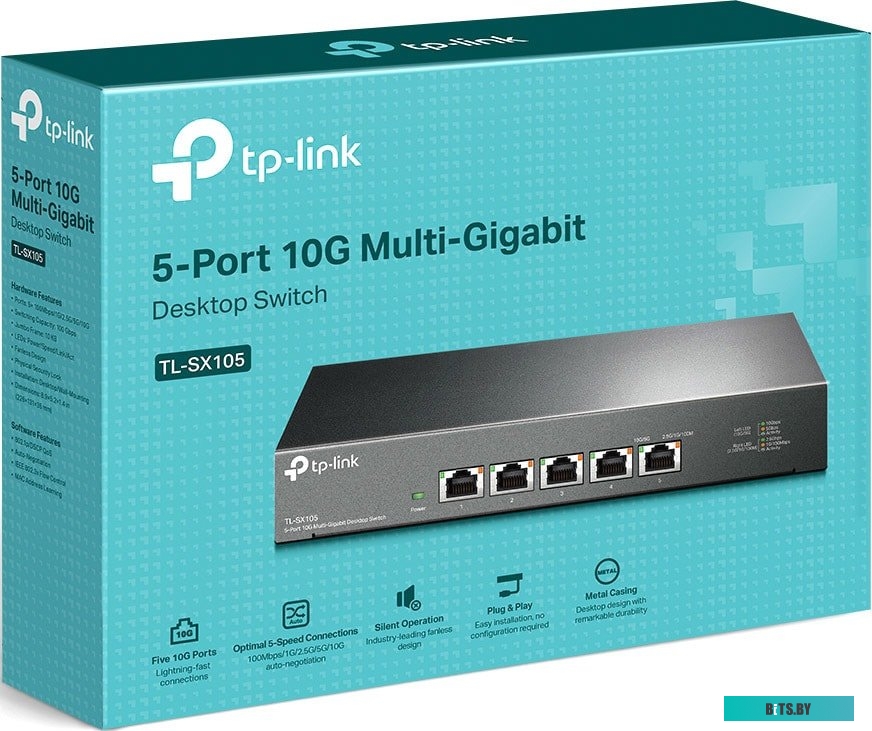 Неуправляемый коммутатор TP-Link TL-SX105