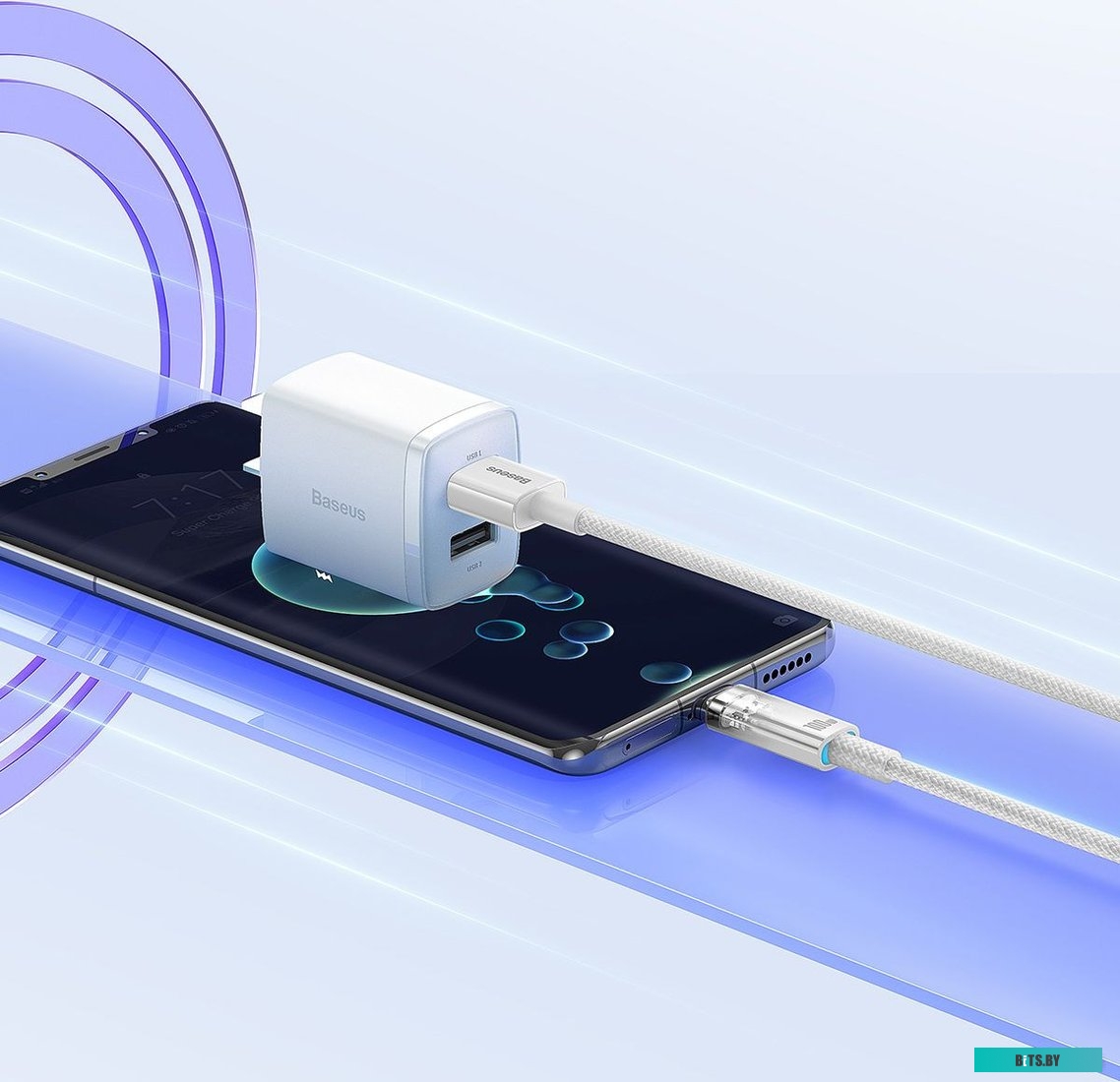 Кабель Baseus Explorer Series Fast Charging Cable with Smart Temperature Control CATS010202.
