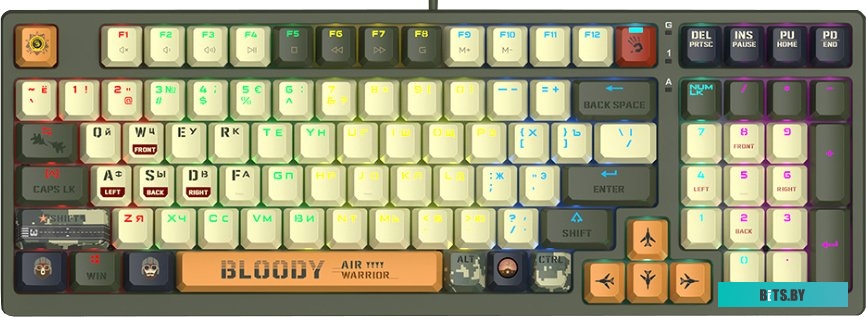 Клавиатура A4Tech Bloody S98 Aviator (Bloody BLMS Red)