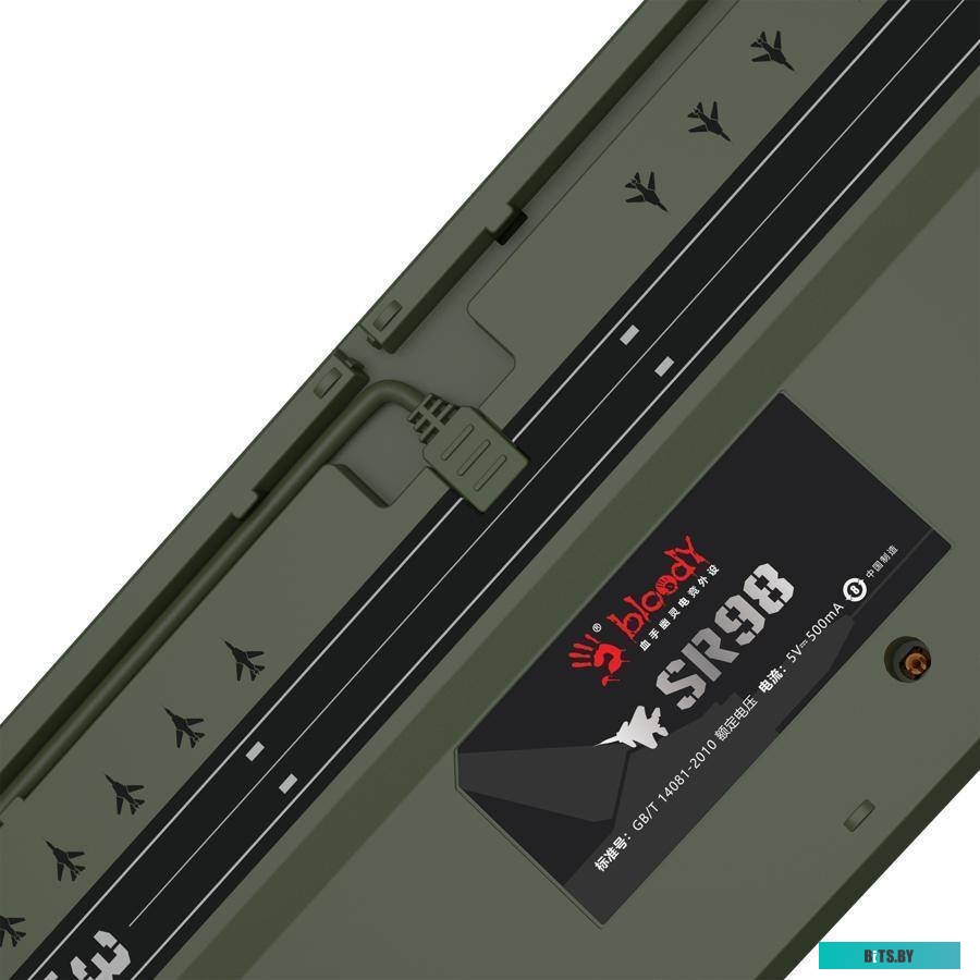 Клавиатура A4Tech Bloody S98 Aviator (Bloody BLMS Red)