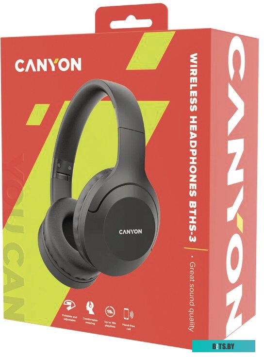 Наушники Canyon BTHS-3 (черный)