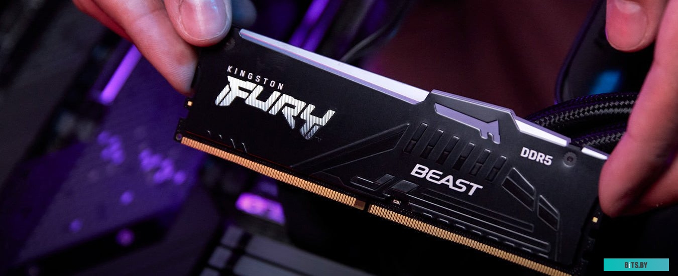 Оперативная память Kingston FURY Beast RGB 32ГБ DDR5 6000 МГц KF560C40BBA-32
