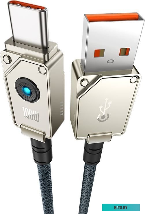 Кабель Baseus Unbreakable Series USB Type-A - USB Type-C (1 м, белый)