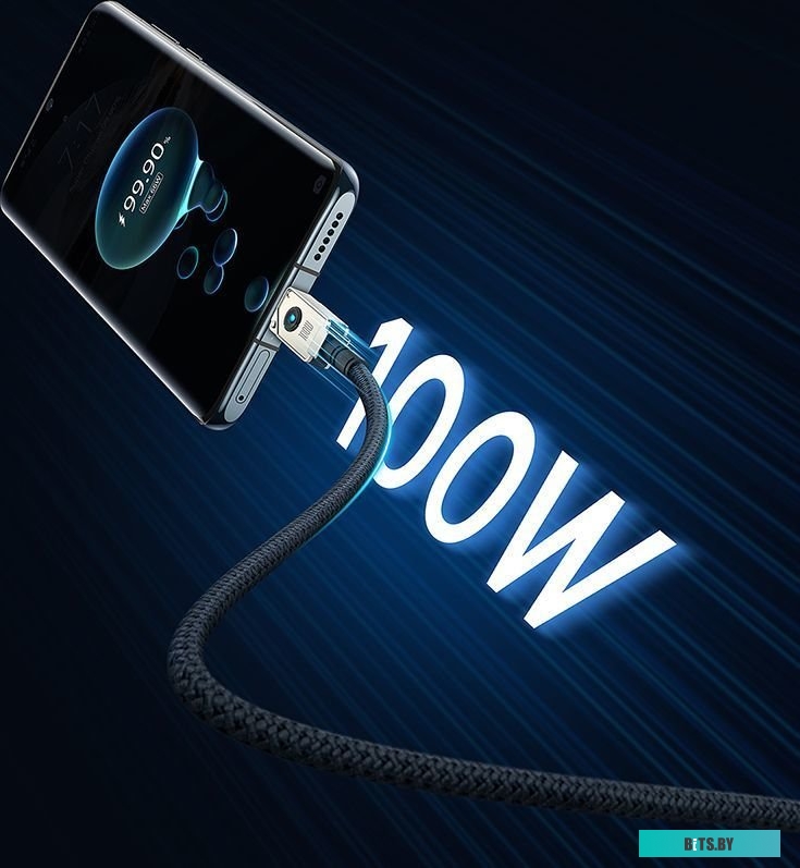 Кабель Baseus Unbreakable Series USB Type-A - USB Type-C (1 м, белый)