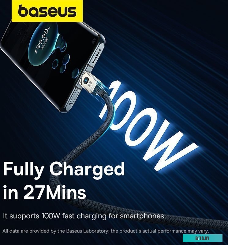 Кабель Baseus Unbreakable Series USB Type-A - USB Type-C (1 м, белый)