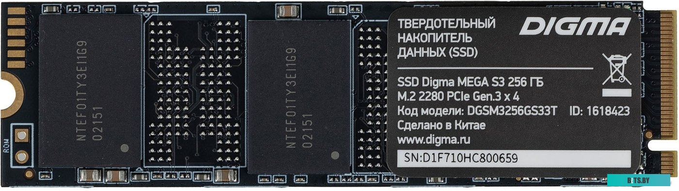 SSD Digma Mega S3 DGSM3256GS33T