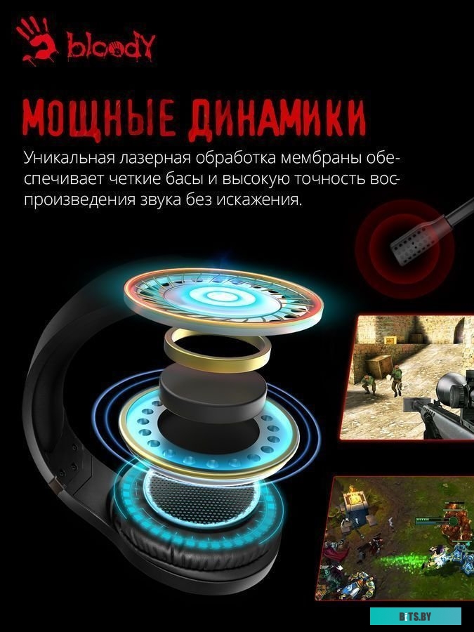 Наушники A4Tech Bloody G230P