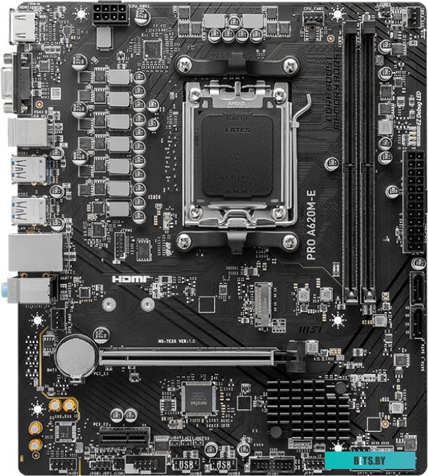 Материнская плата MSI PRO A620M-E