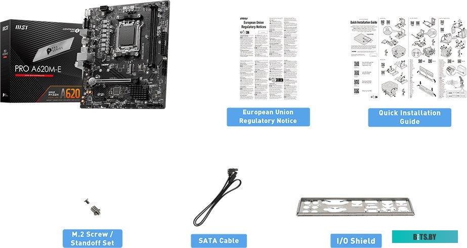 Материнская плата MSI PRO A620M-E