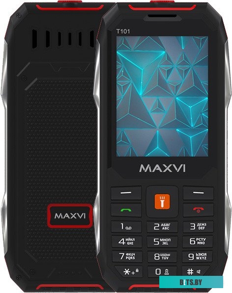 Мобильный телефон Maxvi T101 красный