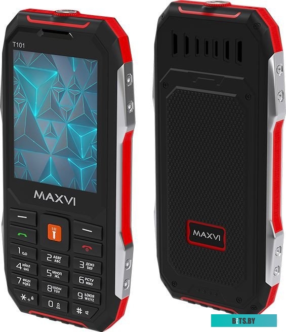 Мобильный телефон Maxvi T101 красный