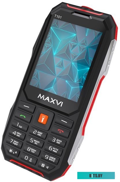 Мобильный телефон Maxvi T101 красный