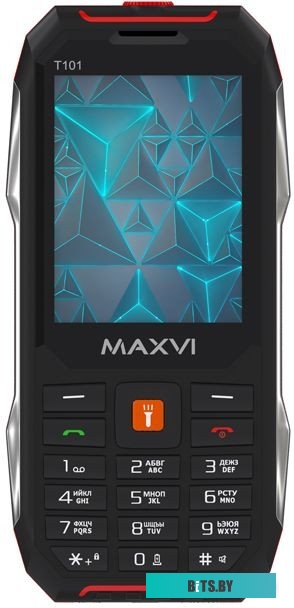 Мобильный телефон Maxvi T101 красный