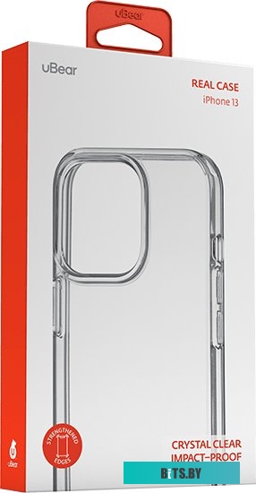 uBear Real Case для iPhone 13 (прозрачный)