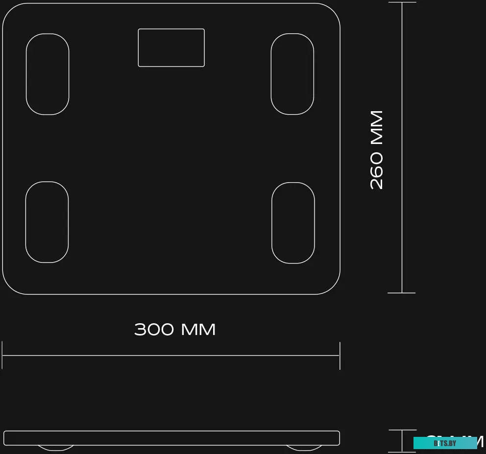 SC-BS33ED101 Весы напольные Scarlett SC-BS33ED101