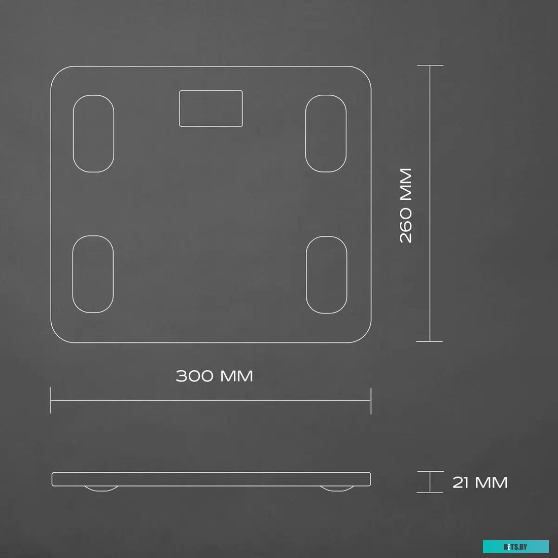 SC-BS33ED101 Весы напольные Scarlett SC-BS33ED101