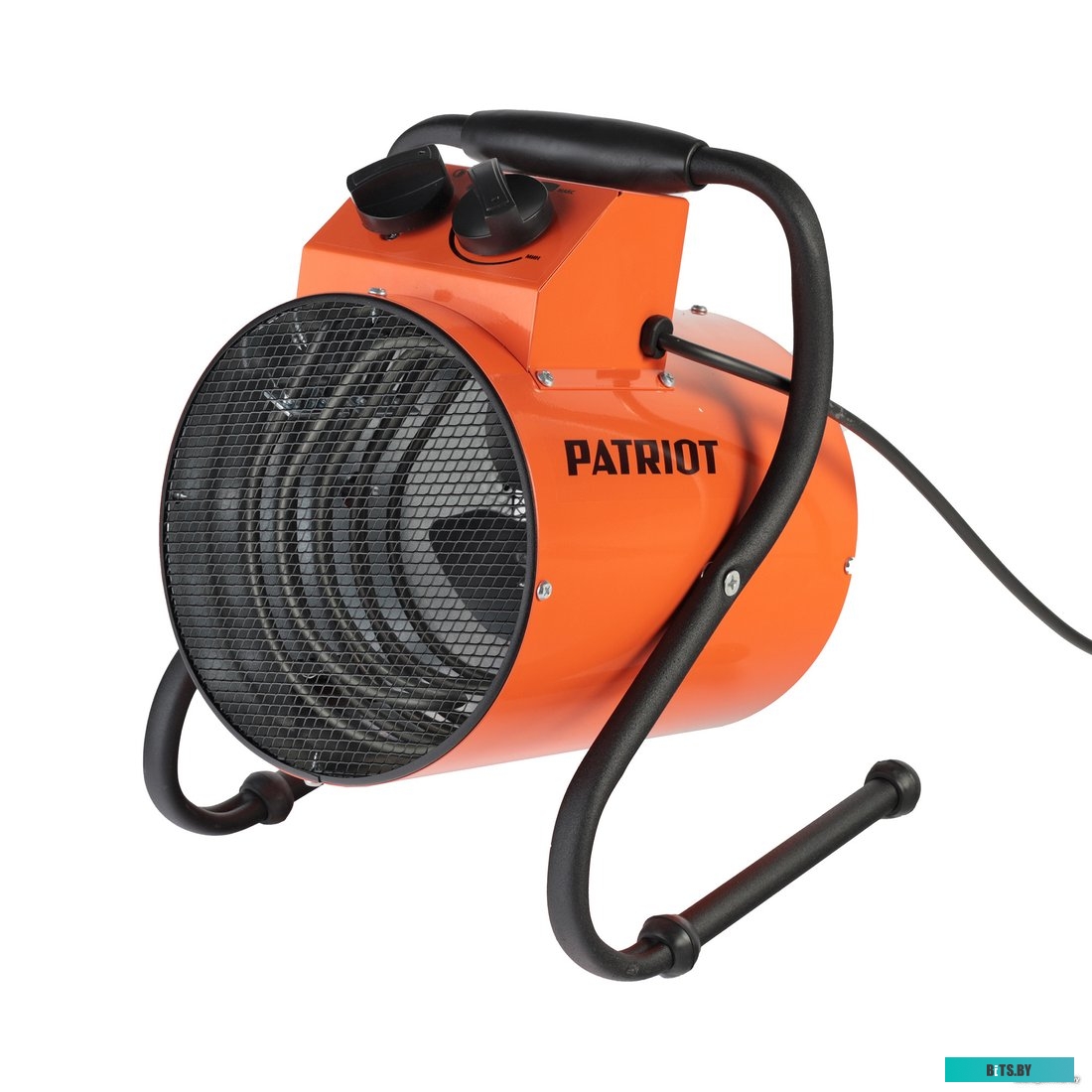 633307255 Тепловентилятор PATRIOT PT-R 2 [633307255] {Мощн. по ступеням 1.0/2.0 кВт, 220В, шнур с евровилкой,  поток воздуха 230м3/час, вес 2.5кг}