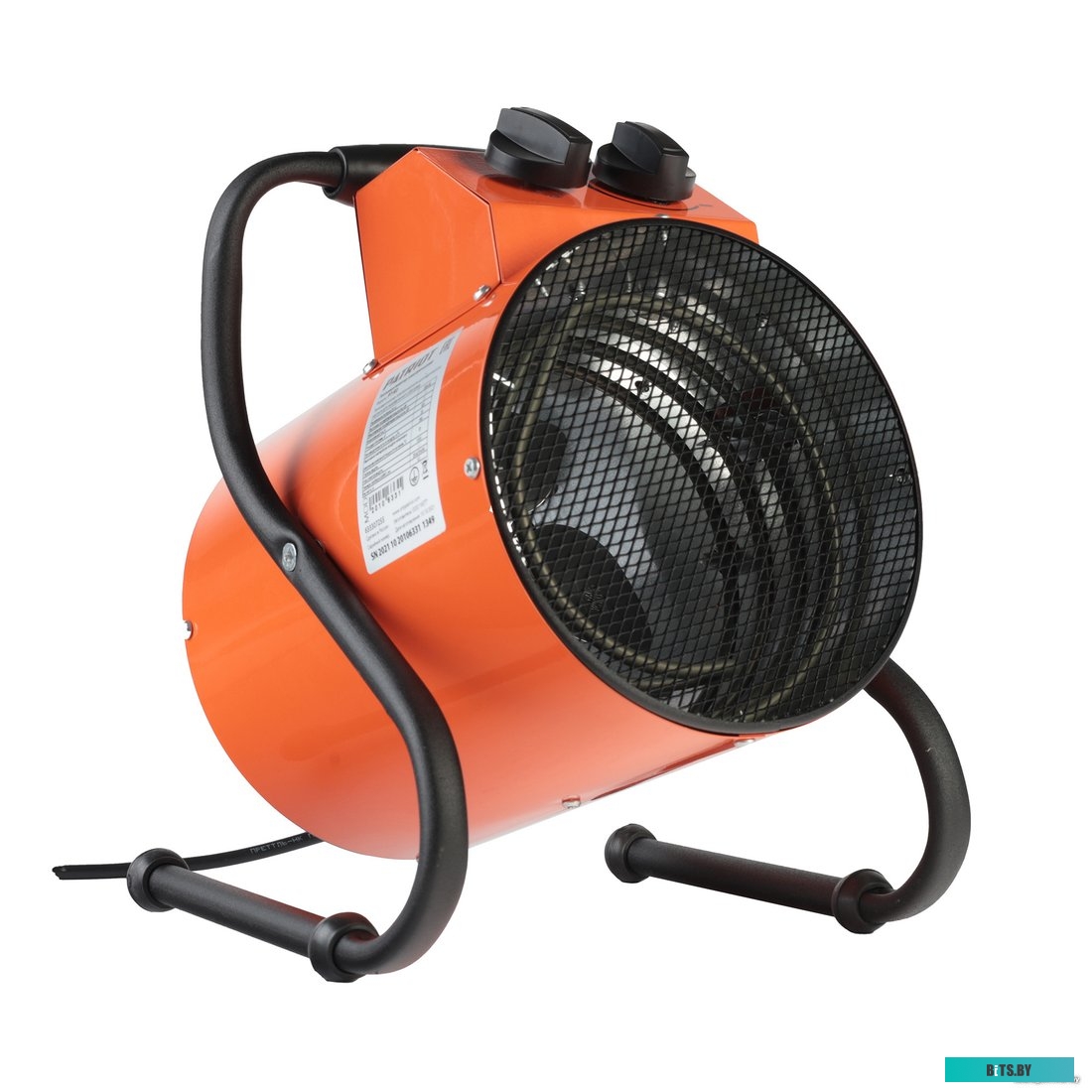 633307255 Тепловентилятор PATRIOT PT-R 2 [633307255] {Мощн. по ступеням 1.0/2.0 кВт, 220В, шнур с евровилкой,  поток воздуха 230м3/час, вес 2.5кг}