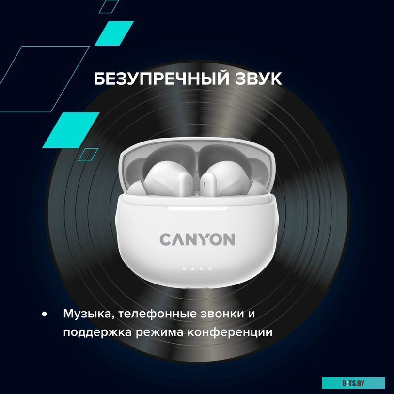 Наушники Canyon TWS-8 CNS-TWS8B