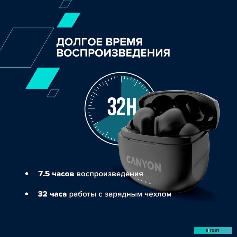Наушники Canyon TWS-8 CNS-TWS8B