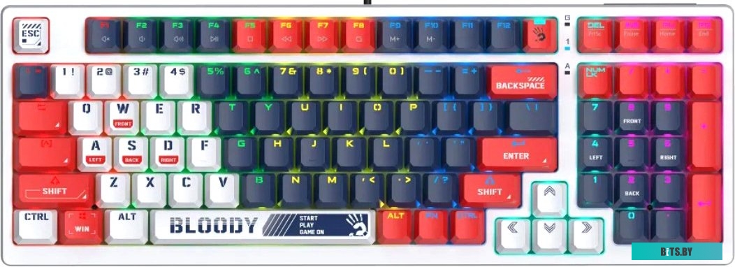Клавиатура A4Tech Bloody S98 Sports Navy A4TKLA47263