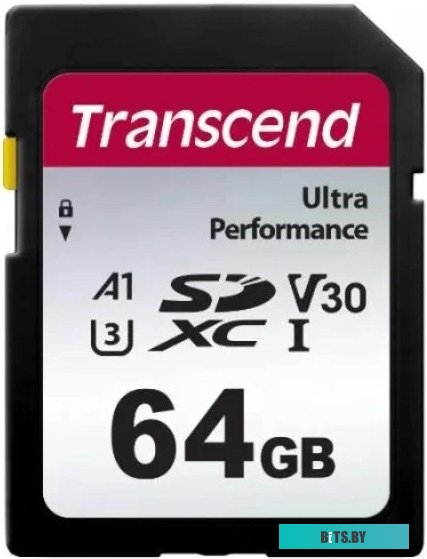 Карта  памяти Transcend SDXC 340S TS64GSDC340S 64GB