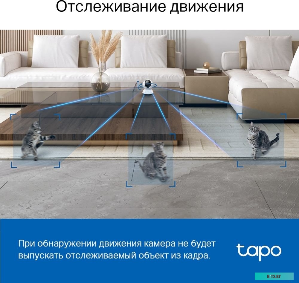 Умная Домашняя Поворотная Камера TP-Link Tapo C220