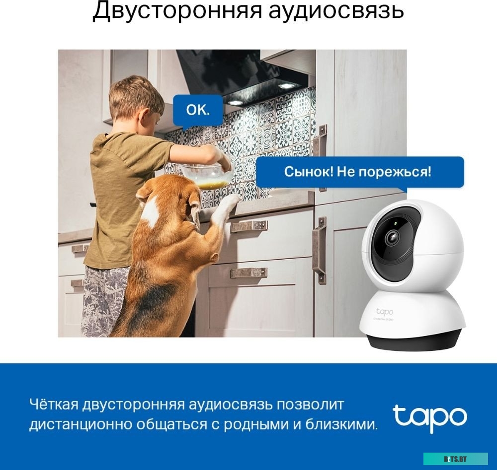 Умная Домашняя Поворотная Камера TP-Link Tapo C220
