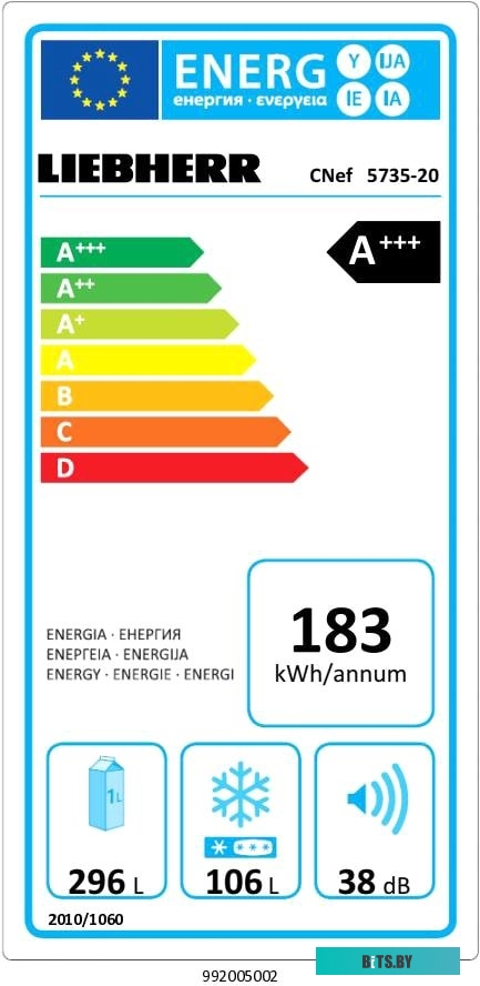 Liebherr CNef 5735 Comfort