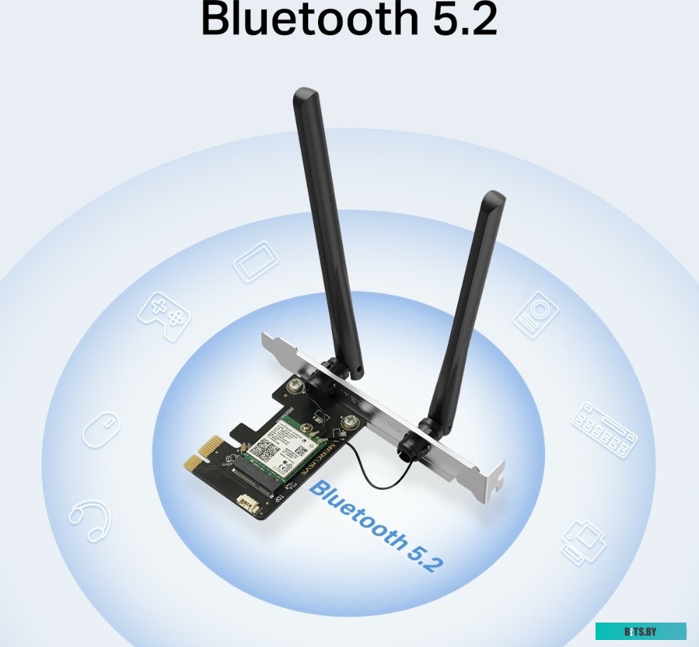 Wi-Fi/Bluetooth адаптер Mercusys MA80XE