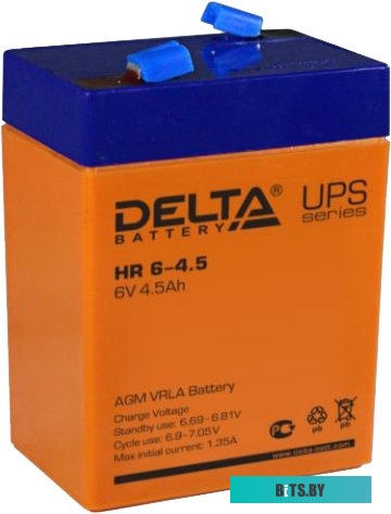 Аккумулятор Delta HR 6-4.5 (6В/4.5 А·ч)