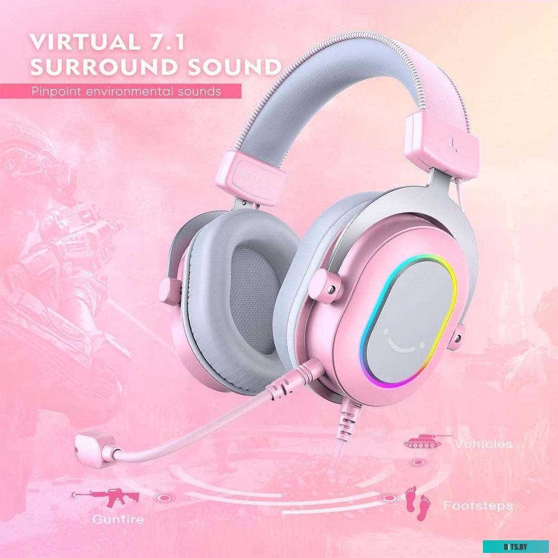 FIFINE H6 (розовый)